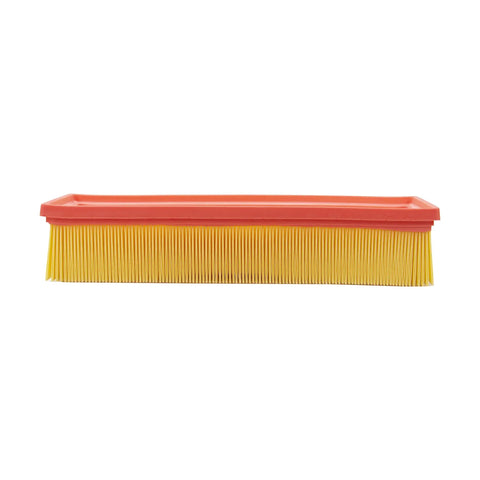Premium Engine Air Filter For Audi Q5 A4 A5 Allroad 2.0L Quattro 2010-2017 side view showing yellow and red filter design
