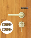 Heavy Duty Stainless Steel Rust Resistant Snap Lock For Door Gate Garage And Shed With Padlock Hole For Badass Barn Security Built Tough To Keep Your Spot Secure Zero Drama on wooden door
