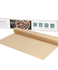 Set Of 3 Reusable 13 By 16 Inch Baking Mats, Nonstick PTFE Teflon Coated, shown rolled near packaging, ideal for baking and roasting