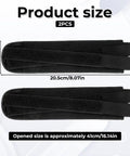 2 Pack Bike Pedal Straps Toe Clips Straps Adjustable Anti Slip Cycling Foot Straps For Kids And Adults Durable Nylon Size Chart