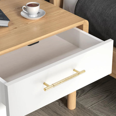 Drawer with Polished Brass Cabinet Pulls 5 Pack Modern Hammered Texture Handles For Kitchen And Bathroom Closets Dresser Gold Drawer Hardware