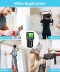 Stud Finder Wall Scanner 5 In Digital Handheld Professional Multifunction Wall Detector used for DIY projects, hanging pictures, electrical wiring.