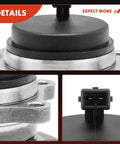 Beefed-Up Rear Wheel Bearing And Hub Assembly With ABS close-up showing connectors and detail for Kia Sorento 2011-2015