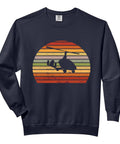 Vintage Retro Gyrocopter Aviation Sweatshirt Dope Flight Crew Graphic For Aviation Fans Comfort Colors Pullover With Gyroplane Autogyro Design