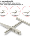 Heavy Duty Manual Wire Binder Hose Clamp For Diy Home Improvement, Stainless Steel Clamper Tensioner with three-level adjustable settings