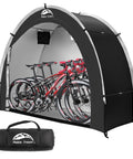 Outdoor Bike Storage Shed Tent For 2 To 8 Bikes, Portable Bicycle Shelter with 210D Oxford Fabric PU4000 Waterproof