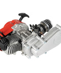 Top view of Beefed Up High Performance 49cc 50cc 2 Stroke Dirt Bike Engine Kit With 7000 RPM Single Cylinder Pull Rope Start Motor