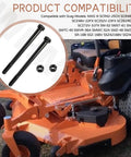 Three Pack Mower Spindle Bolt And Hex Nut Replacement Kit 5/8-11 X 9-1/2 Inches For Scag Midsize Lawn Mowers Easy Install Durable Hardware
