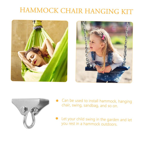 Heavy Duty Swivel Ceiling Hook For Hanging Chairs And Hammocks With Tough Steel Swing Mount And Drop Ceiling Anchor Real Deal Space Saver For Your Home Gym Or Patio