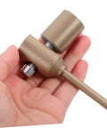 Hand holding PPR Repair Tool With Hot Melt PE Welding Rods For Quick Leak Fixes, compact DIY patch kit component displayed.