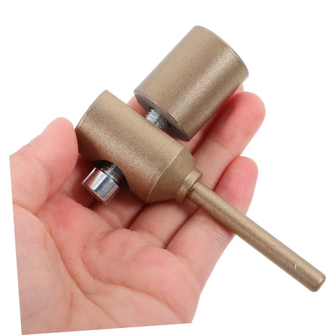 Hand holding PPR Repair Tool With Hot Melt PE Welding Rods For Quick Leak Fixes, compact DIY patch kit component displayed.