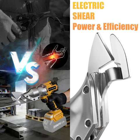 No Cord Sheet Metal Cutter For 20V Max Batteries With Brushless Motor Rotatable Head 221 FtLbs Torque And 2300 RPM