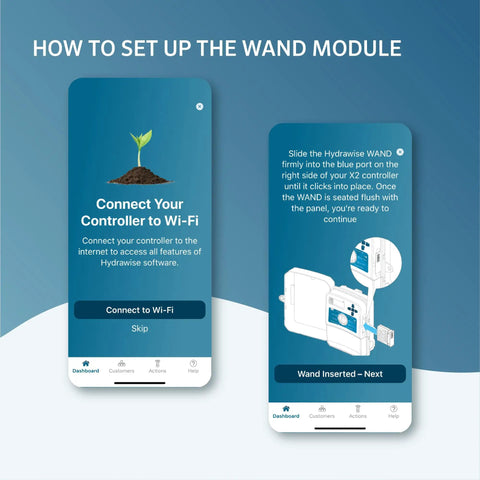 Setup guide for Wand Smart WiFi Module For X2 Sprinkler Controller With Hydrawise App Remote Scheduling 2.4 GHz WiFi