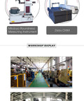 Machinist Ready Cat40 Er32 Tool Holder 4 Pack Black Oxide Finish in a workshop with CNC milling machines and testing equipment.