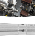 Heavy Duty Collet Chuck Holder For Milling Engraving Machine High Precision CNC Vise Tool with a silver carbide body and stable design.