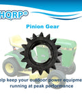Starter Motor Pinion Gear Bendix Plastic 16 Tooth Fits Briggs And Stratton And More Replacement