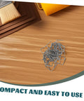 Hot melt staples from the 100 Piece Car Bumper Plastic Repair Welding Rods Kit With Hot Melt Staples For Quick Dashboard Repairs