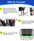 How to choose No Sweat Trampoline Enclosure Replacement Poles With Durable Foam Padding, Full Pair Of Curved Net Supports.