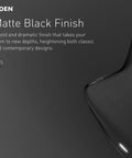 Slick Matte Black Deck Mounted Soap And Lotion Dispenser Pump For Kitchen Or Bath Easy Install Hassle Free Use Modern Finish