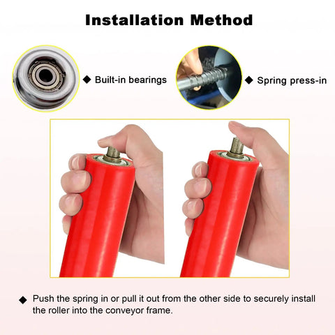 Heavy Duty Polyurethane Belt Conveyor Rollers Set Of 10 Built Tough For Smooth Sliding Transmission Run Like A Champ Through High Traffic Warehouse Assembly Lines With Reliable Industrial Grade Durability Guaranteed