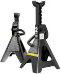 Hydraulic Trolley Floor Jack Combo With 2 Ton Capacity And 2 Jack Stands, Heavy Duty Steel Build, Ideal For Lifting Cars And Supporting