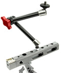 Heavy Duty 11 Inch Articulated Arm For Cameras And Lights, 12 Pound Load Capacity, Sturdy Metal Construction, adjustable reach
