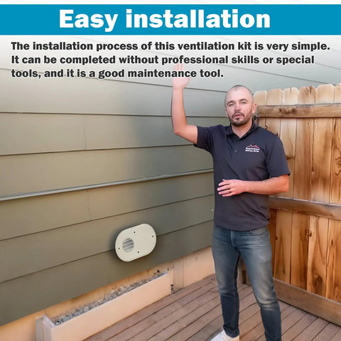 3 Inch Horizontal Vent Termination Kit With Screws For Outside Wall Water Heater Replacement Part Easy Install Outdoor Vent Cap