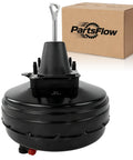 High Performance Vacuum Power Brake Booster For Chevy Silverado 1500 And Silverado Classic Trucks 2007 Through 2011 straight swap replacement black kit