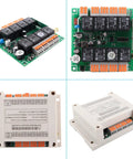 Array of 8 Channel Wireless Remote Control Switch For DC 12V To 36V Systems 433MHz 10A Relay Quick Connector Terminal components