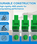 Slick Adjustable Scribe Jig And No Fuss Clamp Tool For Kitchen Cabinet Fillers and Wardrobe Carcasses featuring durable high-rigid ABS construction.