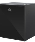1.1 Cubic Foot Countertop Mini Freezer In Sleek Black Featuring Removable Shelves To Handle Your Daily Frozen Stash Effortlessly In Dorms Apartments Or Home Offices While Saving Precious Counter Space.