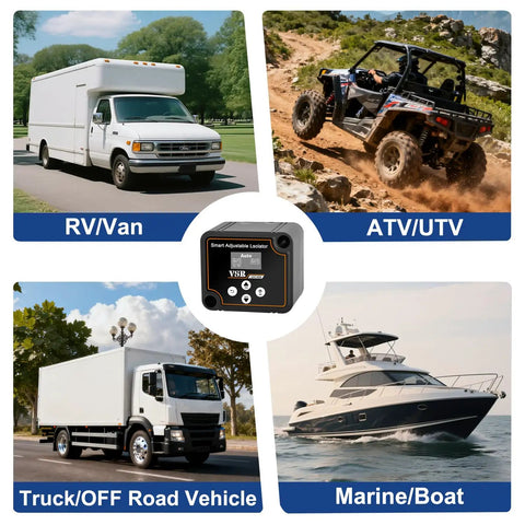 Heavy Duty Dual Battery Isolator Kit Delivering Zero Hassle Automatic And Manual Switching With Rock Solid 140 Amp 12 Volt waterproof isolation for RV, ATV, truck, and boat.