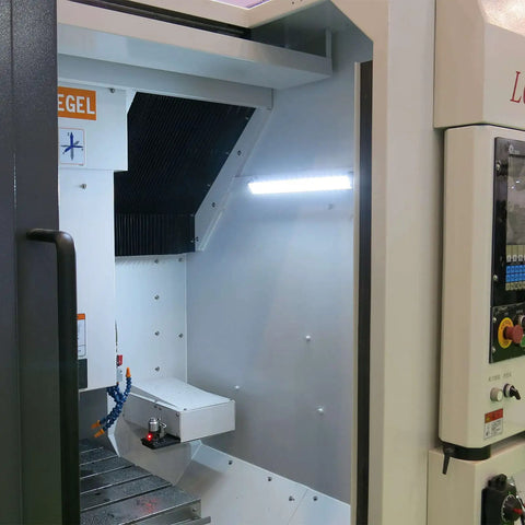 Beefy Heavy Duty CNC Machine Work Light LED 12W Uplight with IP67 Waterproof and Explosion Proof Build inside milling machine