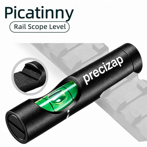 Pro Grade High Precision Scope Leveling Kit With Universal Magnetic Bubble Level Mount For Long Range Accuracy Eliminates Cant Errors Fits Picatinny Rails Durable Black