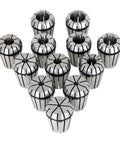 12 Piece ER25 Spring Collet Set For CNC Milling Lathe And Engraving Machines Pro Grade 1065 Steel Collets With Smooth Finish