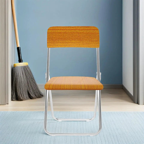Built Different Orange Wood Stool Seat Repair Board Heavy Duty Chair Replacement Panel With Rock Solid Support Anti Warping Design Stress Free Install For Your Daily Grind featuring a sturdy orange wood seat.