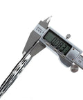 Caliper measuring Floating Disc Brake Rotor 160mm 180mm 203mm Stainless Steel With 6 Bolts For Road And Mountain Bikes