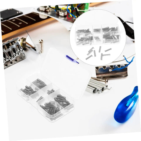 Top Quality 100 Pieces Mini Stainless Steel Compression Springs Assortment Kit For Cool DIY Repairs And Varying Mechanical Projects Perfect To Fix Stuff At Home Or In The Garage With Ease, in organizer box