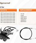Toyota Sequoia Rear Trunk Lock Actuator Replacement For 2001 To 2007 SUV Tailgate Latch 931861 693010C010 components