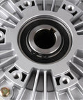 Close-up of the Beefy 50 Nm Magnetic Powder Brake With Hollow Shaft 24V DC 1000 RPM 5 Kg Unwinding for tension control and load simulation.