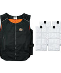 Cooling Vest With Four Ice Packs, Lightweight Workwear Cooling System, Quick Recharge, Keeps You Fresh On Long Shifts, Chill Its 6260