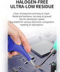 Hands using Pro Grade Desoldering Wick Braid for Easy Electronics Cleanup 2 Meter Desoldering Wire