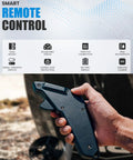 Hand holding wireless remote for 8000W Electric Efoil Surfboard With Wireless Remote High Speed Hydrofoil Board For Adults