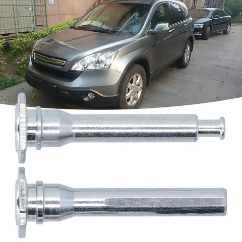 Top Tier Front Brake Caliper Slider Pin Guide Kit BCF1393C Perfect Fit For Honda CRV MK2 02-06 silver slider pins