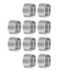 Super Heavy Duty 10 Piece Stainless Steel Wire Thread Inserts M18x1.5 For Damaged Hole Repair Kit With Precise Drill Bit Installation Tool, 304 SS