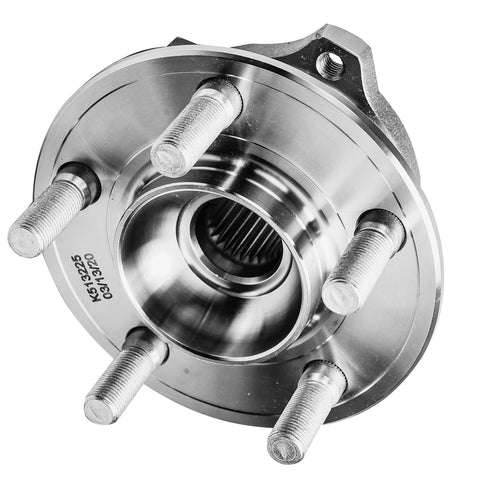 AWD Front Wheel Hub And Bearing Assembly Kit For 300 Dodge Charger Challenger Magnum 2 Piece Set Front Position 5 Bolt Non ABS Hub Replacement With 10 Year Warranty