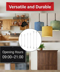 Premium Tough As Nails Stainless Steel Cabinet Door Stops And Hinge Limiters With Six Adjustable Sizes And Twelve Mounting Screws For Kitchen Cupboards image showcasing kitchen setups and hanging decorations.