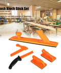 Five Piece Push Block And Push Stick Set For Woodworking Safety, A Handy All In One Table Saw Push Sticks Kit, Radial Saw Accessories