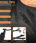 Internal Retaining Ring Pliers For GM Transmissions, Large Snap Ring Pliers With Straight Tips, adjustable and replaceable tips