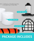 Must Have Replacement Filter And Brush Roll Kit For Lift Away DuoClean Vacuum Cleaner LZ600 Series Includes 1 Post Motor Filter